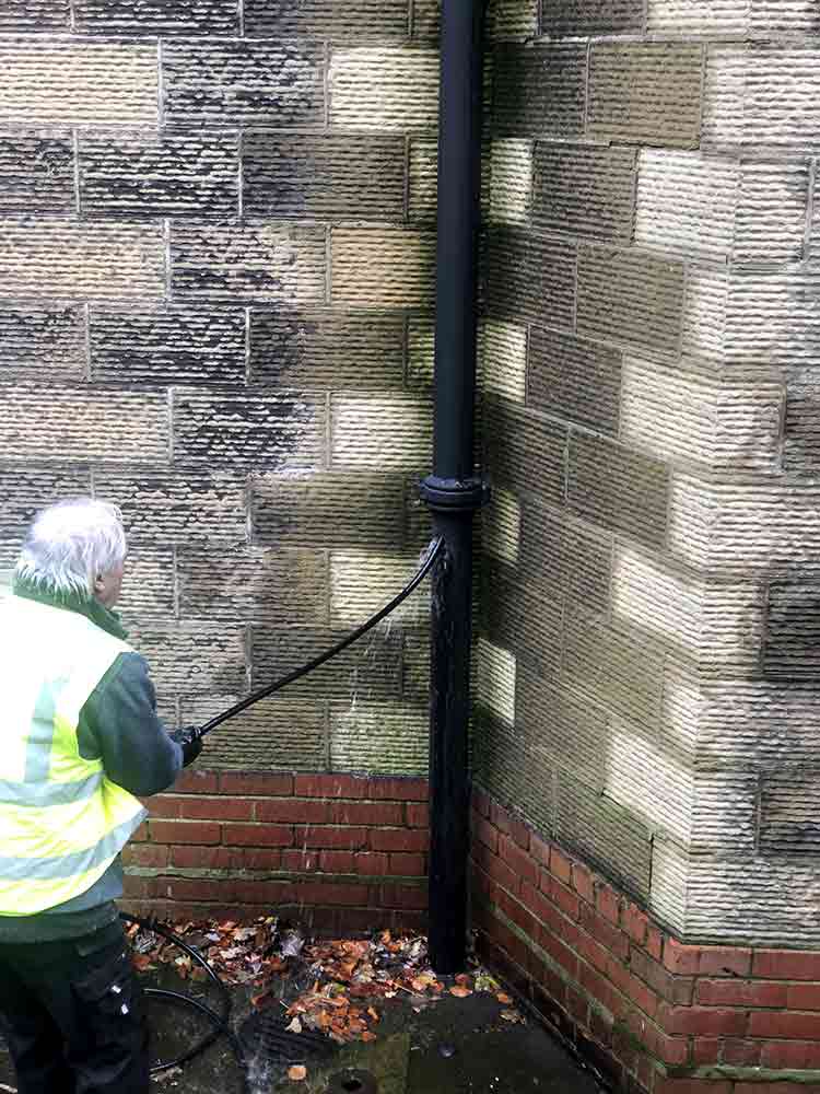 High Pressure Jetting for Drainpipe